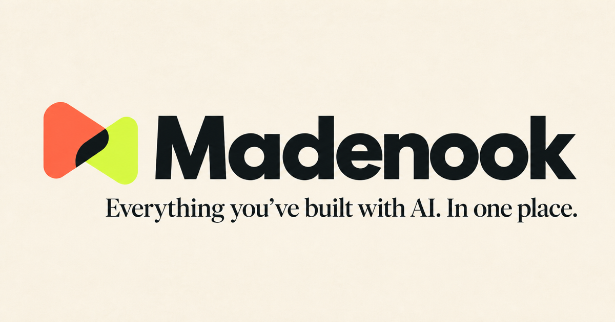 Madenook app preview